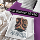 THE LION OF JUDAH Light Weight Christian Velveteen Plush Blanket (3 sizes available) - FREE SHIPPING