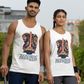 THE LION OF JUDAH Medium Weight Christian Tank Top (S-2XL):  Men's & Women's 5200 - FREE SHIPPING