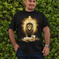 . THE LION & THE LAMB Plus Size Heavy Weight Christian T-Shirt (S-5XL):  Men's Hanes Beefy-T®