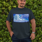 . THE LION & THE LAMB Plus Size Heavy Weight Patriotic Christian T-Shirt (S-5XL):  Men's Hanes Beefy-T® - FREE SHIPPING