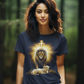 The LION & The LAMB Semi-Fitted Christian T-Shirt (S-3XL):  Women's Gildan 5000L - FREE SHIPPING