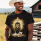 THE LION & THE LAMB Christian T-Shirt (S-5XL):  Men's Medium Weight Gildan 5000 - FREE SHIPPING