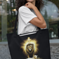 THE LION & THE LAMB Christian 100% Polyester Tote Bag (3 sizes) - FREE SHIPPING