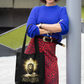 THE LION & THE LAMB Christian 100% Polyester Tote Bag (3 sizes) - FREE SHIPPING