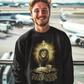 THE LION & THE LAMB Heavy Weight Christian Sweatshirt (S-5XL):  Men's Gildan 18000 - FREE SHIPPING