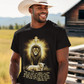 THE LION & THE LAMB Christian T-Shirt (S-5XL):  Men's Medium Weight Gildan 5000 - FREE SHIPPING