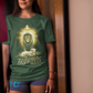 THE LION & THE LAMB Classic Christian T-Shirt (S-5XL):  Women's Medium Weight Gildan 5000 - FREE SHIPPING