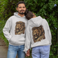 The LION OF JUDAH Heavy Weight Patriotic Christian Hoodie (S-5XL):  Men's and Women's Gildan 18500