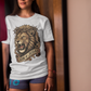 The LION OF JUDAH Classic Christian T-Shirt (S-5XL):  Women's Medium Weight Gildan 5000 - FREE SHIPPING