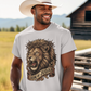 THE LION OF JUDAH Christian T-Shirt (S-5XL):  Men's Medium Weight Gildan 5000 - FREE SHIPPING
