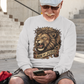 . THE LION OF JUDAH Heavy Weight Christian Long Sleeve T-Shirt (S-2XL):  Men's Gildan 2400 - FREE SHIPPING