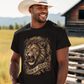 THE LION OF JUDAH Christian T-Shirt (S-5XL):  Men's Medium Weight Gildan 5000 - FREE SHIPPING