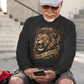 . THE LION OF JUDAH Heavy Weight Christian Long Sleeve T-Shirt (S-2XL):  Men's Gildan 2400 - FREE SHIPPING