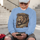 . THE LION OF JUDAH Heavy Weight Christian Long Sleeve T-Shirt (S-2XL):  Men's Gildan 2400 - FREE SHIPPING