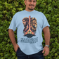 . THE LION OF JUDAH Plus Size Heavy Weight Christian T-Shirt (S-5XL):  Men's Hanes Beefy-T®