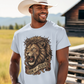 THE LION OF JUDAH Christian T-Shirt (S-5XL):  Men's Medium Weight Gildan 5000 - FREE SHIPPING