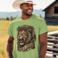 THE LION OF JUDAH Christian T-Shirt (S-5XL):  Men's Medium Weight Gildan 5000 - FREE SHIPPING