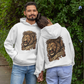 The LION OF JUDAH Heavy Weight Patriotic Christian Hoodie (S-5XL):  Men's and Women's Gildan 18500