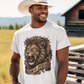 THE LION OF JUDAH Christian T-Shirt (S-5XL):  Men's Medium Weight Gildan 5000 - FREE SHIPPING