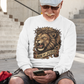 . THE LION OF JUDAH Heavy Weight Christian Long Sleeve T-Shirt (S-2XL):  Men's Gildan 2400 - FREE SHIPPING