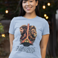 The LION OF JUDAH Fitted Christian T-Shirt (S-2XL):  Women's Bella+Canvas 6004