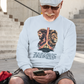 . THE LION OF JUDAH Heavy Weight Christian Long Sleeve T-Shirt (S-2XL):  Men's Gildan 2400 - FREE SHIPPING