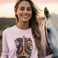 THE LION OF JUDAH Heavy Weight Christian Long Sleeve T-Shirt (S-2XL):  Women's Gildan 2400 - FREE SHIPPING