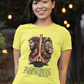 The LION OF JUDAH Fitted Christian T-Shirt (S-2XL):  Women's Bella+Canvas 6004