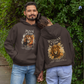 MAN OF FAITH Heavy Weight Christian Hoodie (S-5XL):  Men's Gildan 18500 - FREE SHIPPING