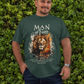 . MAN OF FAITH Plus Size Heavy Weight Christian T-Shirt (S-5XL):  Men's Hanes Beefy-T® - FREE SHIPPING