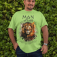 . MAN OF FAITH Plus Size Heavy Weight Christian T-Shirt (S-5XL):  Men's Hanes Beefy-T® - FREE SHIPPING