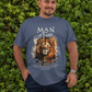 . MAN OF FAITH Plus Size Heavy Weight Christian T-Shirt (S-5XL):  Men's Hanes Beefy-T® - FREE SHIPPING