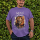 . MAN OF FAITH Plus Size Heavy Weight Christian T-Shirt (S-5XL):  Men's Hanes Beefy-T® - FREE SHIPPING
