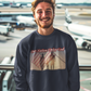 ONE NATION UNDER GOD Heavy Weight Patriotic Christian Sweatshirt (S-5XL):  Men's Gildan 18000 - FREE SHIPPING