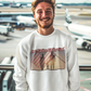 ONE NATION UNDER GOD Heavy Weight Patriotic Christian Sweatshirt (S-5XL):  Men's Gildan 18000 - FREE SHIPPING