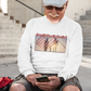 . ONE NATION UNDER GOD Heavy Weight Patriotic Christian Long Sleeve T-Shirt (S-2XL):  Men's Gildan 2400 - FREE SHIPPING