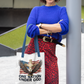 ONE NATION UNDER GOD Patriotic Christian 100% Polyester Tote Bag (3 sizes) - FREE SHIPPING