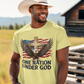 ONE NATION UNDER GOD Patriotic Christian T-Shirt (S-5XL):  Men's Medium Weight Gildan 5000 - FREE SHIPPING