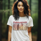 ONE NATION UNDER GOD Semi-Fitted Patriotic Christian T-Shirt (S-3XL):  Women's Gildan 5000L - FREE SHIPPING