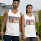 ONE NATION UNDER GOD Medium Weight Patriotic Christian Tank Top (S-2XL):  Men's & Women's 5200 - FREE SHIPPING