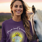 PRAYER CANNOT BE CENSORED Heavy Weight Patriotic Christian Long Sleeve T-Shirt (S-2XL):  Women's Gildan 2400 - FREE SHIPPING