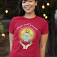 PRAYER CANNOT BE CENSORED Fitted Patriotic Christian T-Shirt (S-2XL):  Women's Bella+Canvas 6004 - FREE SHIPPING