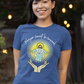 PRAYER CANNOT BE CENSORED Fitted Patriotic Christian T-Shirt (S-2XL):  Women's Bella+Canvas 6004 - FREE SHIPPING