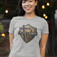 PRAYER WARRIOR Fitted Christian T-Shirt (S-2XL):  Women's Bella+Canvas 6004 - FREE SHIPPING