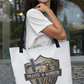 PRAYER WARRIOR Christian 100% Polyester Tote Bag (3 sizes) - FREE SHIPPING