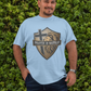 . PRAYER WARRIOR Plus Size Heavy Weight Christian T-Shirt (S-5XL):  Men's Hanes Beefy-T®