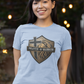 PRAYER WARRIOR Fitted Christian T-Shirt (S-2XL):  Women's Bella+Canvas 6004 - FREE SHIPPING