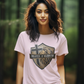 PRAYER WARRIOR Semi-Fitted Christian T-Shirt (S-3XL):  Women's Gildan 5000L