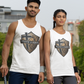 PRAYER WARRIOR Medium Weight Christian Tank Top (S-2XL):  Men's & Women's 5200 - FREE SHIPPING