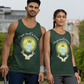 PRAYER CANNOT BE CENSORED Medium Weight Patriotic Christian Tank Top (S-2XL):  Men's & Women's 5200 - FREE SHIPPING